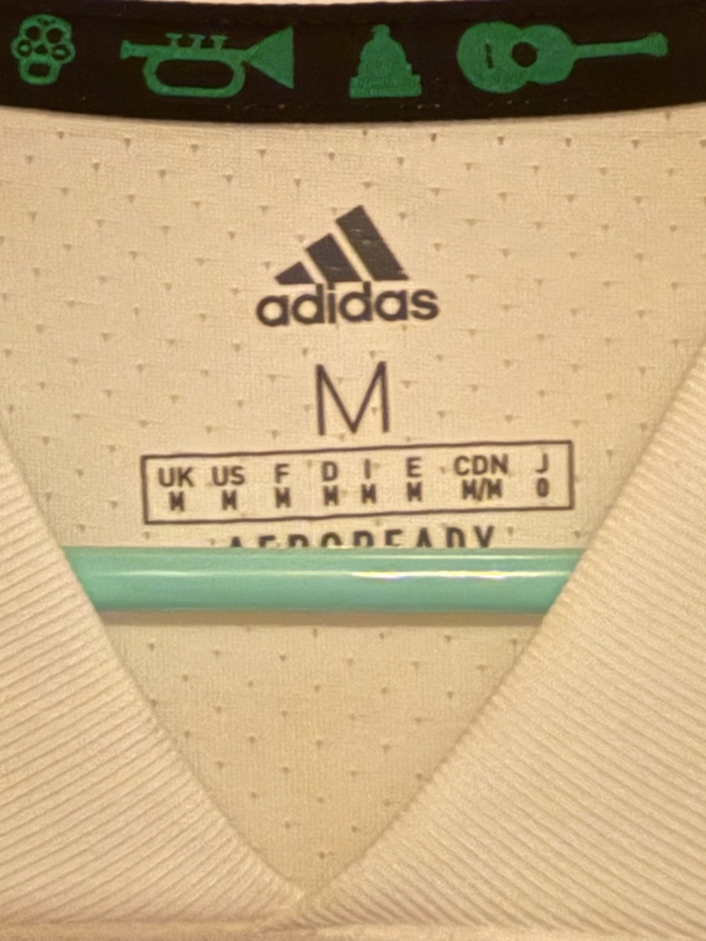 adidas Austin FC White & Green Soccer Jersey with YETI Sponsor - Picture 3 of 3